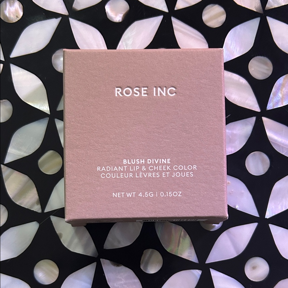 Rose Inc Blush Divine in “Heliotrope”